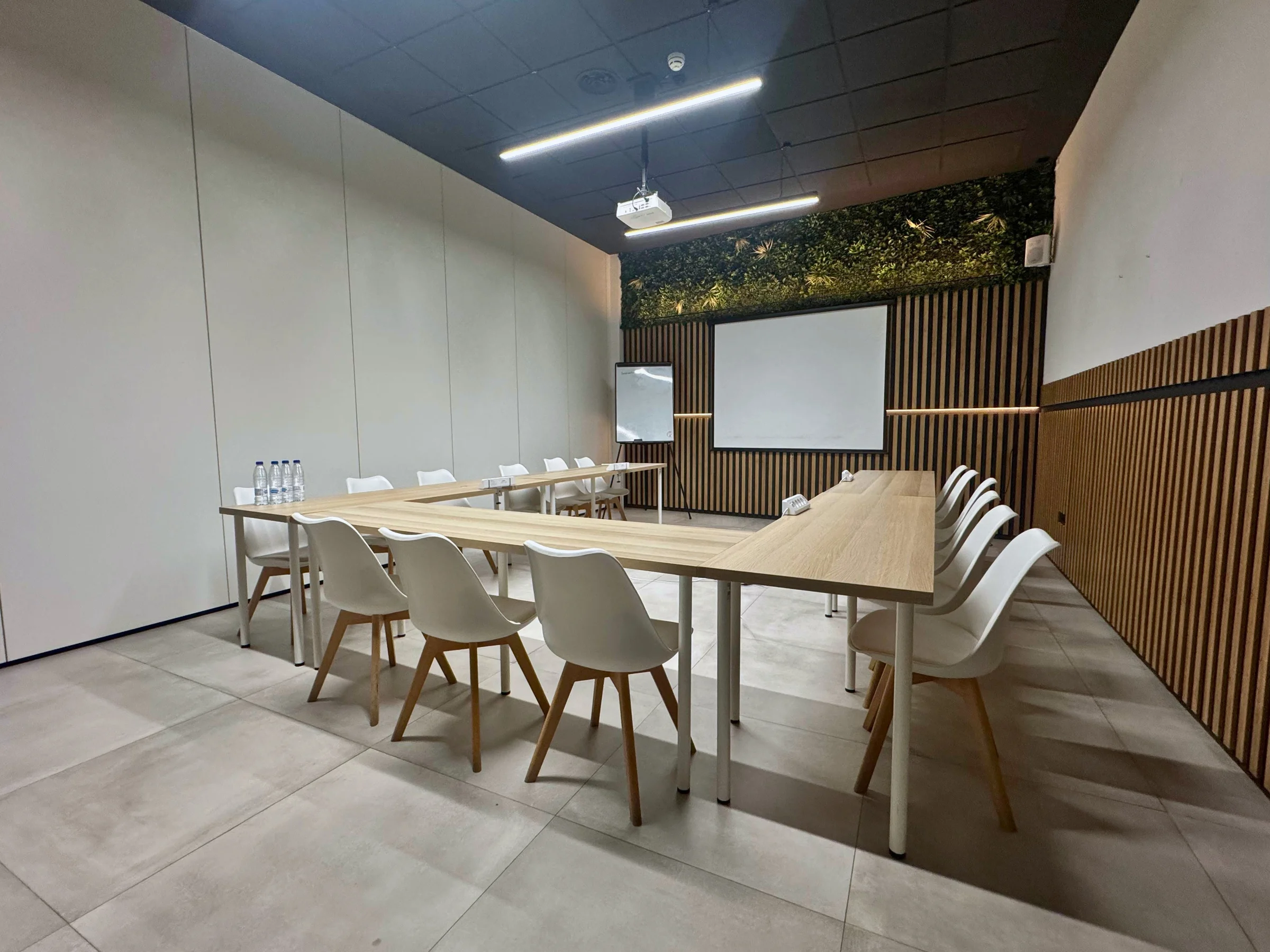 Private team briefing and analysis space