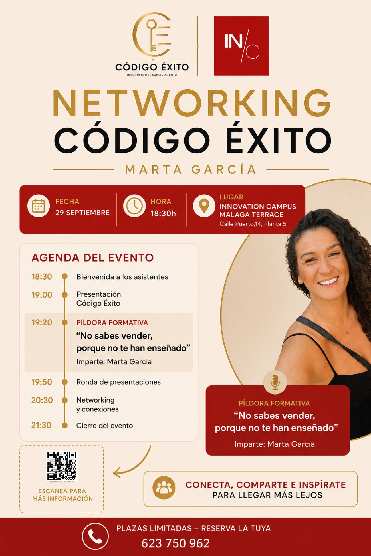 Networking Código Éxito: conecta con emprendedores en Málaga